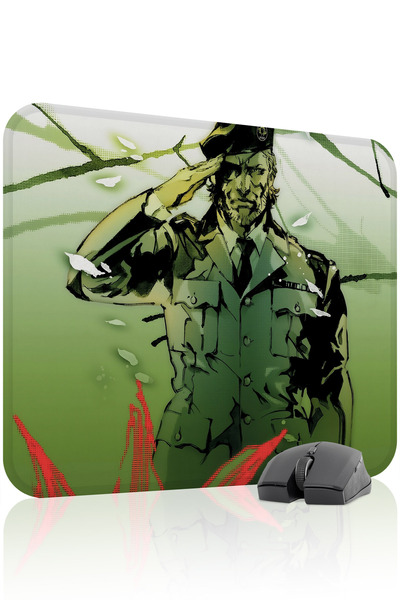 mousepad bastir لوحة ماوس معدنية من ميتال جير سوليد مانع للانزلاق مصنوعة من ا...