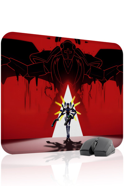 mousepad bastir Ultrakill مانع للانزلاق Dikişli Kauçuk Oyuncu Mousepad V5 - 4...