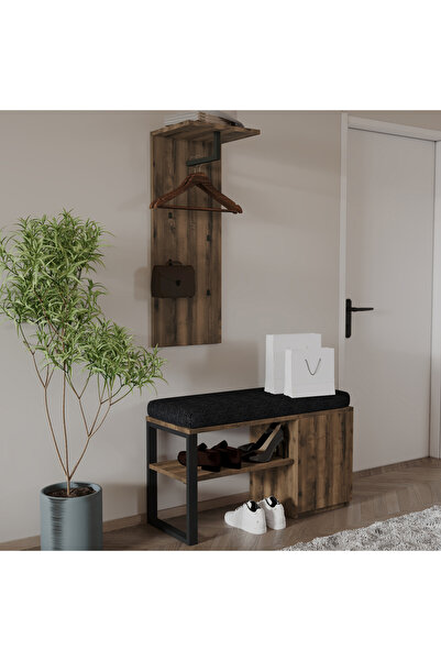 İNARCH DİZAYN Lion Minderli Portmanto-Antre Askılıklı Ayakkabılık Çok Amaçlı ...