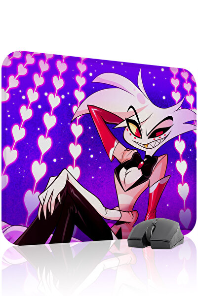 mousepad bastir Hazbin Hotel Non-Slip Stitched Rubber Gaming Mousepad V3 - 48...