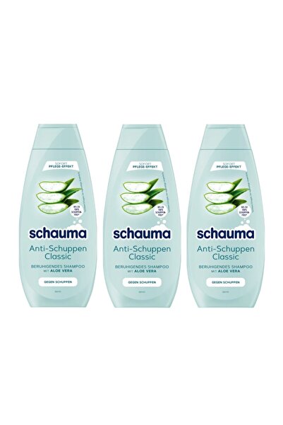 Schauma Anti-Dandruff Shampoo - Preventive, Anti-Schuppen Classic 400 ml X 3 Pcs