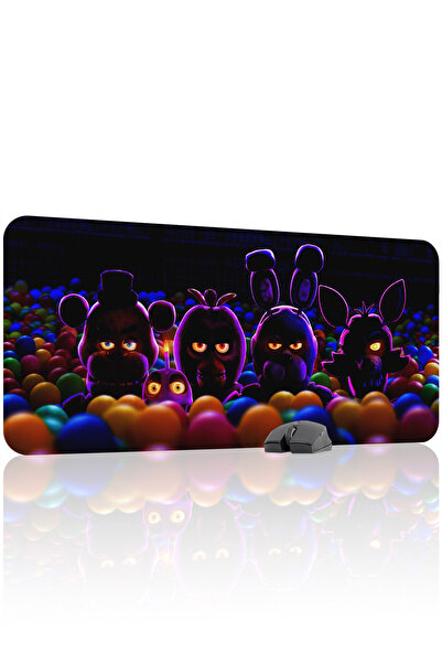 mousepad bastir لوحة ماوس الألعاب المطاطية المخيطة من Five Nights at Freddy's...