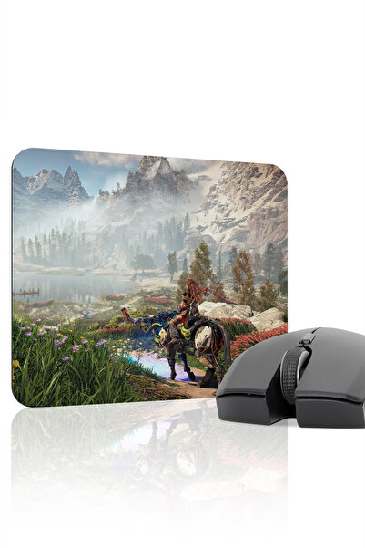 mousepad bastir لوحة ماوس الألعاب Horizon Zero مانع للانزلاق المصنوعة من المط...