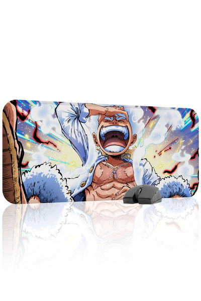 mousepad bastir Mousepad pentru gaming One Piece antialunecare Dikişli Rubber...