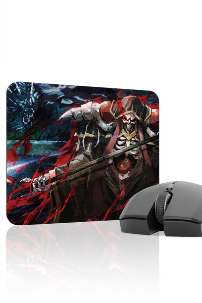 mousepad bastir لوحة ماوس الألعاب المطاطية Overlord مانع للانزلاق V2 - 22X18 ...
