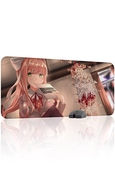 mousepad bastir لوحة ماوس الألعاب المطاطية DDLC مانع للانزلاق V5 - 90x40 XXL ...