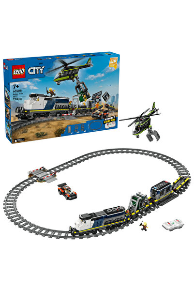 LEGO Set oraș - Jaf din trenul poliției (60508)