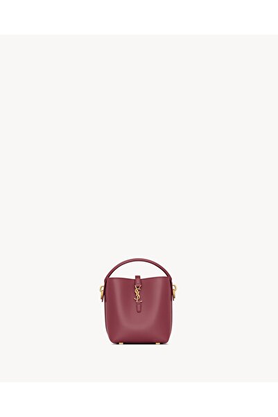 Yves Saint Laurent Le 37 YSL Bucket Bag in Smooth Leather Mid 15*17.5*10 cm