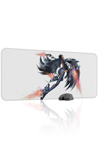 mousepad bastir Bayonetta Αντιολισθητικό Ραμμένο λαστιχένιο mousepad gaming V...