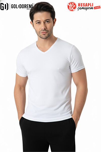 gd goldoremi Men's Bamboo Breathable Thin Comfortable Summer Fabric S Slim Fi...