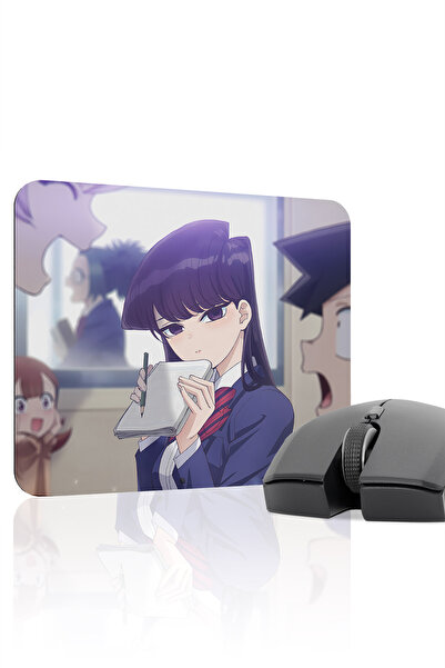 mousepad bastir Komi Can'T Communicate Stitched Rubber Gaming Mousepad V4 - 2...