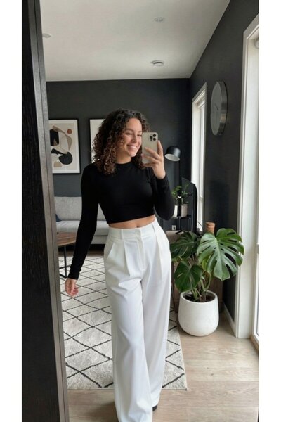 DRESSIFY WOMEN’S FASHION Γυναικείο ψηλόμεσο παντελόνι Palazzo