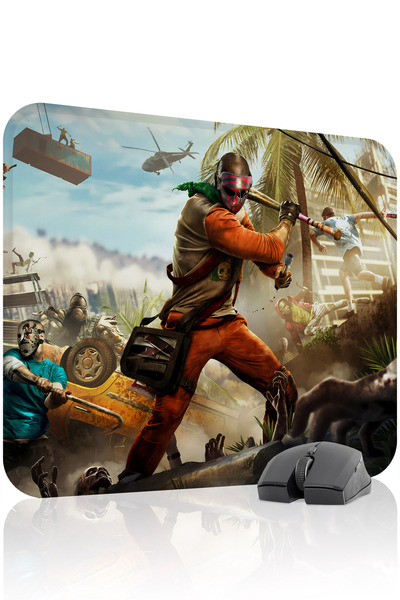 mousepad bastir لوحة ماوس الألعاب المطاطية المخيطة Dying Light مانع للانزلاق ...