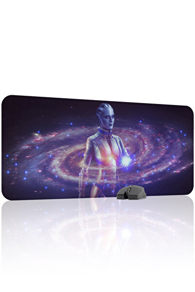 mousepad bastir لوحة ماوس الألعاب المطاطية Mass Effect مانع للانزلاق V4 - 90x...