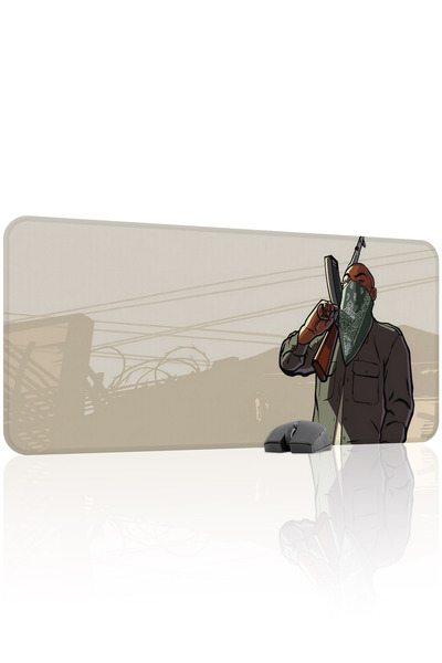 mousepad bastir GTA San Andreas antialunecare Mousepad pentru jocuri din cauc...