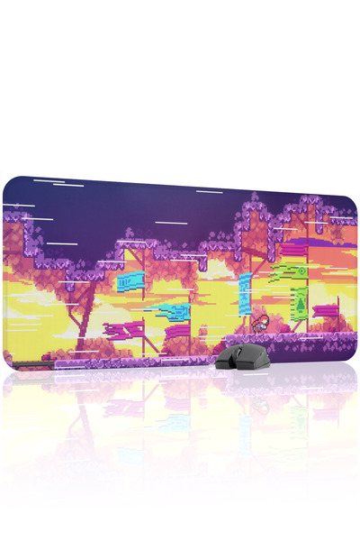 mousepad bastir Celeste مانع للانزلاق لوحة ماوس مطاطية مخيطة للألعاب V5 - 90x...