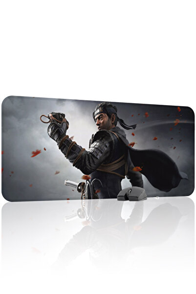 mousepad bastir لوحة ماوس الألعاب المطاطية Ghost of Tsushima مانع للانزلاق Di...