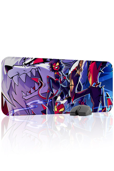 mousepad bastir Helluva Boss Kaymaz Dikişli Kauçuk Oyuncu Mousepad V1 - 70x30...