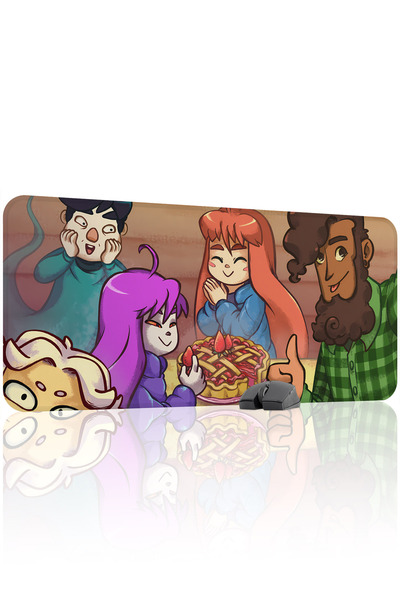 mousepad bastir Celeste مانع للانزلاق Dikişli Kauçuk Oyuncu Mousepad V3 - 90x...