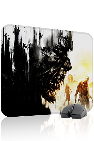 mousepad bastir لوحة ماوس الألعاب المطاطية المخيطة Dying Light مانع للانزلاق ...
