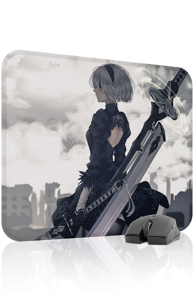 mousepad bastir NieR: Automata antialunecare Dikişli Rubber Player Mousepad V...