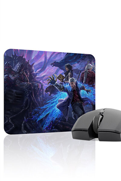 mousepad bastir لوحة ماوس للألعاب من ديفيل ماي كراي مانع للانزلاق مصنوعة من ا...