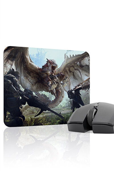 mousepad bastir لوحة ماوس مونستر هانتر: وورلد مانع للانزلاق المطاطية المخيطة ...