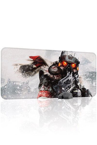 mousepad bastir لوحة ماوس الألعاب المطاطية المخيطة من Killzone مانع للانزلاق ...
