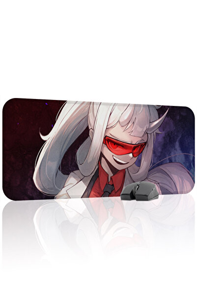 mousepad bastir لوحة ماوس للألعاب من Helltaker مانع للانزلاق مصنوعة من المطاط...