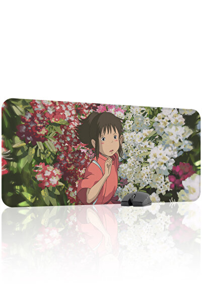 mousepad bastir لوحة ماوس الألعاب المطاطية المخيطة من نوع Spirited Away مانع ...