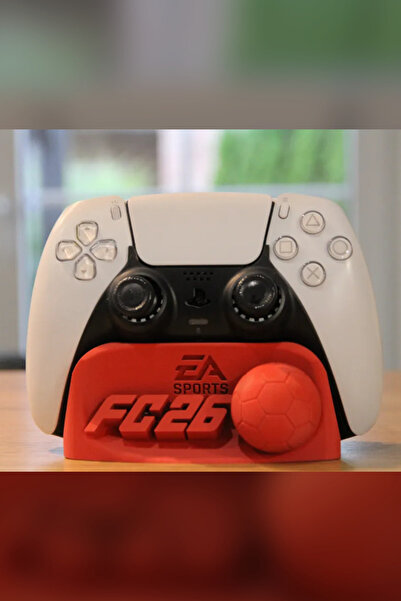 Genç 3D FIFA 26 FC 26 Temalı PS5 DualSense Oyun Kolu Standı | Futbol Topu ve ...