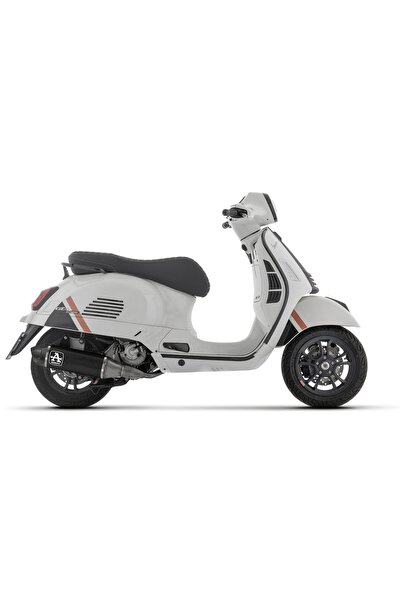 ARROW Vespa GTS-GTV 310 Egzoz katalizörlü*Siyah-Karbon Uç* Euro 5+ (2024- ) /