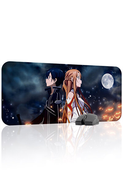 mousepad bastir Sword Art Online Αντιολισθητικό Ραμμένο λαστιχένιο mousepad V...