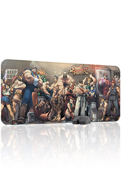 mousepad bastir Street Fighter Non-Slip Stitched Rubber Player Mousepad V1 - ...