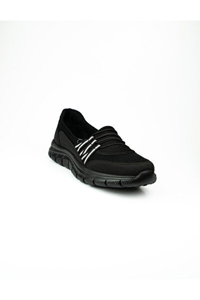 KİNG PAOLO 5226 Familia Black Women's Walking Shoes