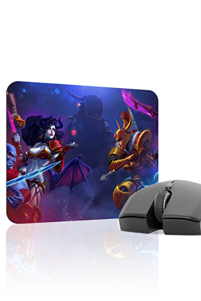 mousepad bastir لوحة ماوس الألعاب المطاطية Dota 2 مانع للانزلاق V1 - 22X18 Ga...