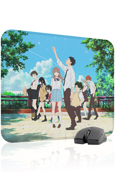 mousepad bastir Koe no Katachi Αντιολισθητικό Ραμμένο λαστιχένιο mousepad παι...