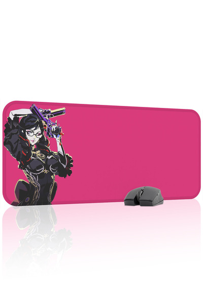 mousepad bastir لوحة ماوس للألعاب من Bayonetta مانع للانزلاق مصنوعة من المطاط...