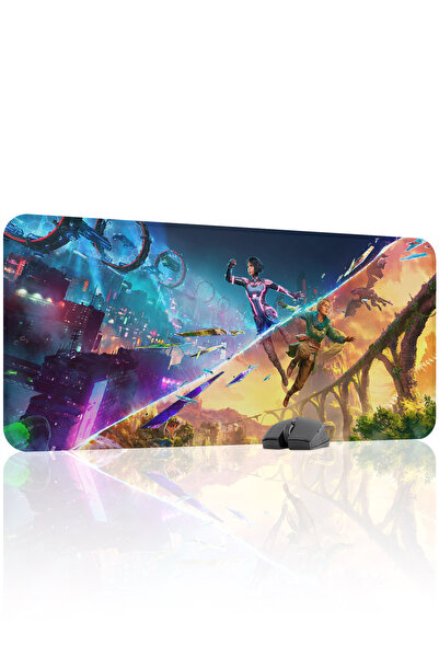 mousepad bastir لوحة ماوس الألعاب المطاطية المخيطة من سبليت فيكشن مانع للانزل...