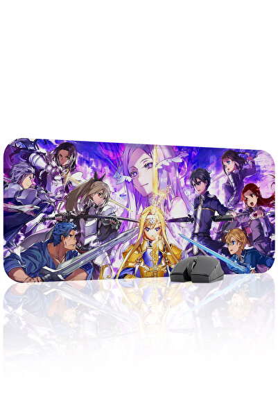 mousepad bastir Sword Art Online antialunecare Mousepad pentru jucători din c...