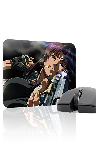 mousepad bastir لوحة ماوس بلاك لاجون مانع للانزلاق مخيطة من المطاط V1 - 22X18...