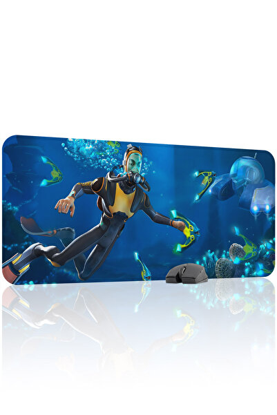 mousepad bastir Subnautica antialunecare Mousepad pentru jucători din cauciuc...