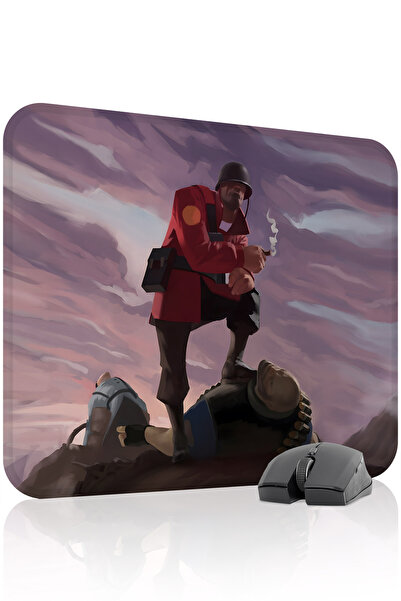 mousepad bastir لوحة ماوس مطاطية مخيطة للألعاب من تيم فورترس مانع للانزلاق V5...