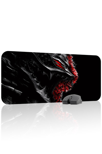 mousepad bastir لوحة ماوس الألعاب المطاطية المخيطة من بيرسيرك مانع للانزلاق V...