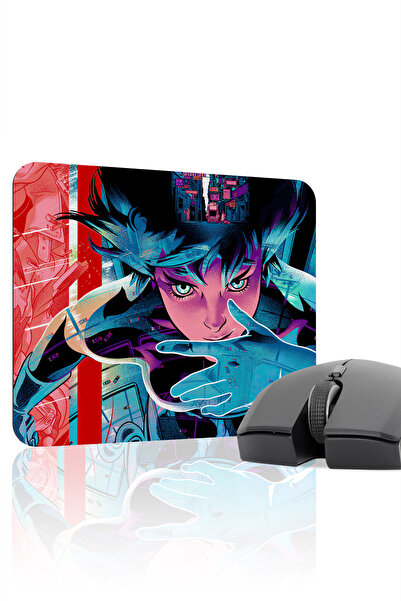 mousepad bastir لوحة ماوس الألعاب المطاطية المخيطة من Ghost in the Shell مانع...