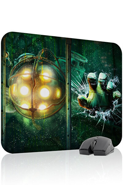 mousepad bastir لوحة ماوس الألعاب المطاطية من بيوشوك مانع للانزلاق V5 - 48X40...