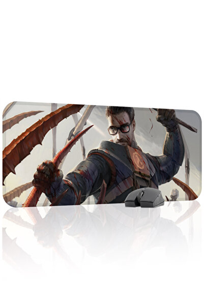 mousepad bastir Half Life Αντιολισθητικό Ραμμένο λαστιχένιο mousepad για παιχ...