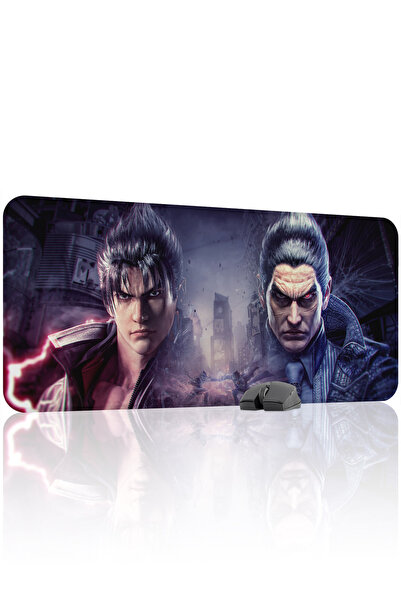 mousepad bastir لوحة ماوس الألعاب المطاطية المخيطة Tekken مانع للانزلاق V3 - ...