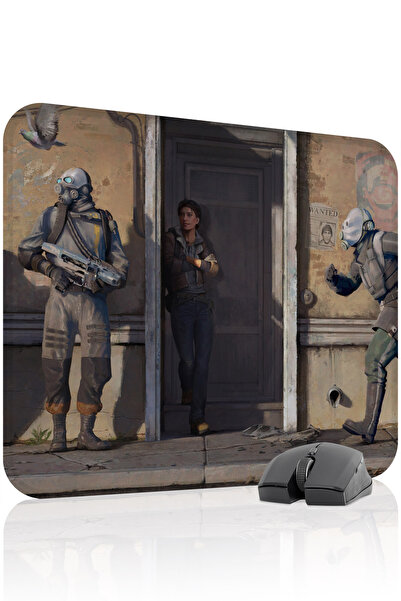 mousepad bastir لوحة ماوس الألعاب المطاطية المخيطة من هاف لايف مانع للانزلاق ...