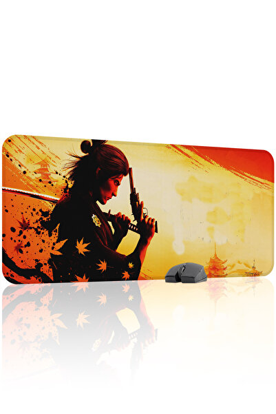 mousepad bastir لوحة ماوس الألعاب المطاطية المخيطة Yakuza مانع للانزلاق V4 - ...